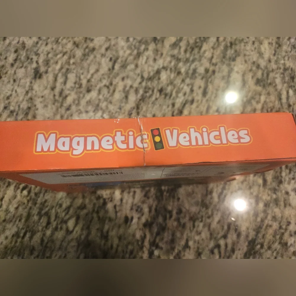 New! Uranus&No.1 35 Pc. Magnetic Vehicles Set